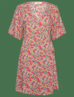 LAS DALIAS DITSY WRAP DRESS - Klänningar