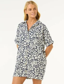 LAS DALIAS SS SHIRT DRESS - Klänningar