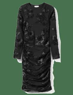 Lavinia L/S Dress - Midiklänningar