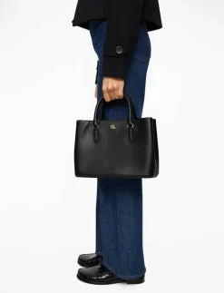 Leather Small Marcy Satchel - Axelremsväskor