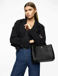 Leather Small Marcy Satchel - Axelremsväskor