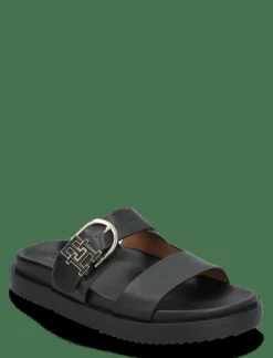 LEATHER SPORTY MULE - Sandaler