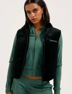 LIGHTENING VELOUR GILET - Vadderade västar