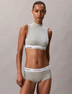 LIGHTLY LINED MOCKNECK BRALETTE - Bh-linnen
