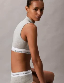 LIGHTLY LINED MOCKNECK BRALETTE - Bh-linnen