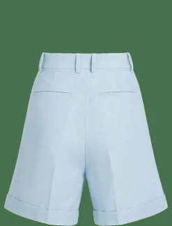 LINEN MIX PLEATED SHORT - Casual shorts