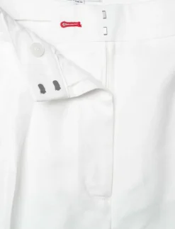 LINEN MIX PLEATED SHORT - paper bag shorts