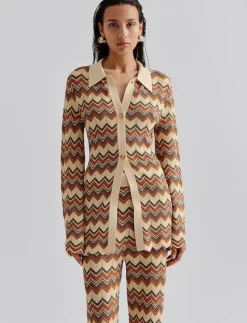 Linnea fitted knitted cardigan - Koftor