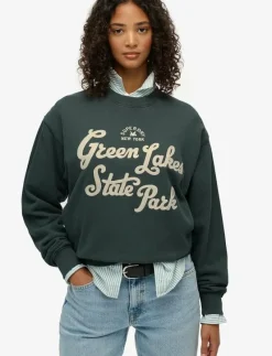 LO-FI OUTDOOR LOOSE CREW - Sweatshirts