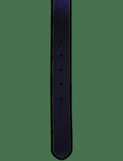 Logo Reversible Leather Skinny Belt - Skärp