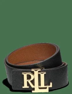 Logo Reversible Textured Wide Belt - Skärp