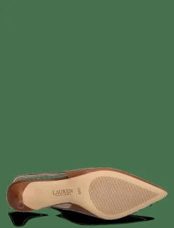 Lolah Burnished Leather Slingback Pump - Pumps