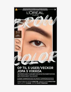 L'Oréal Paris, Brow Color, Semi-permanent eyebrow color, 3.0 Dark Brunette, 30ml - Ögonbrynsfärg