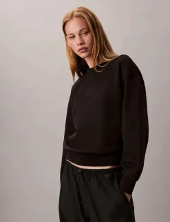 LS PREMIUM TERRY EMBLEM LOGO CRE - Sweatshirts