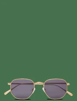 Lucca Gold Black - Round Frame