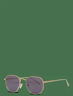 Lucca Gold Black - Round Frame