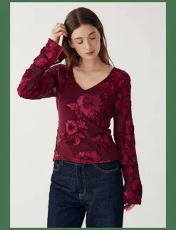 Lucille Top - Långärmade blusar