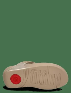 LULU SHIMMERLUX TOE-POST SANDALS - Platåsandaler