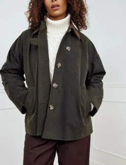 Lupita Wax Jacket - Utilityjackor