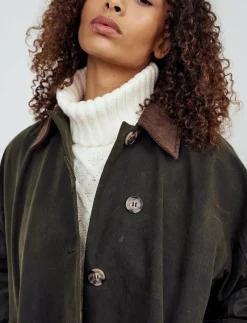 Lupita Wax Jacket - Utilityjackor