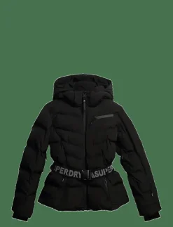 LUXE BELTED SKI PADDED JACKET - Skidjackor