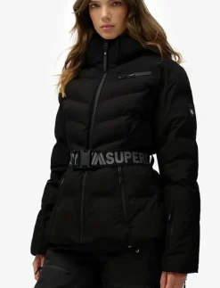 LUXE BELTED SKI PADDED JACKET - Skidjackor