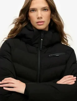 LUXE BELTED SKI PADDED JACKET - Skidjackor