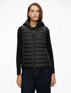 LW PADDED GLOBAL STRIPE VEST - Vadderade västar