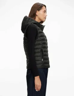 LW PADDED GLOBAL STRIPE VEST - Vadderade västar