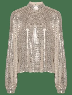 Maia Sequin Blouse - Långärmade blusar