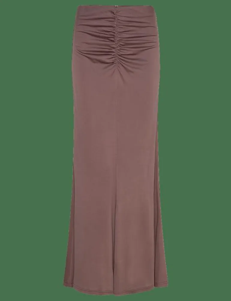 Majori Ruched Jersey Maxi Skirt - Maxikjolar