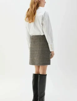 MARIT checked skirt - Korta kjolar