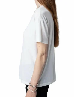 MARTA PCL WINGS STRASS - T-shirts