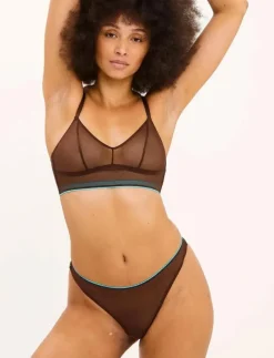 Mesh Balconette - Bralette