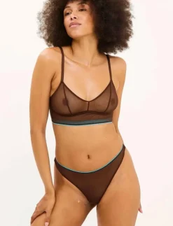 Mesh Balconette - Bralette