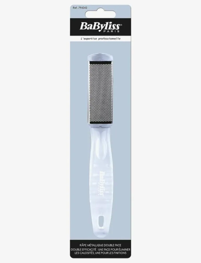 Metal foot file 2-sided - Kroppsvård