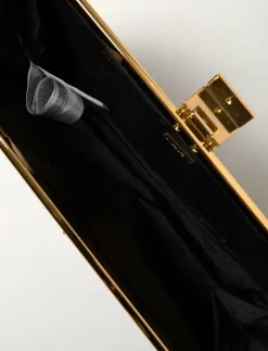 Metallic clutch handbag - Handväskor