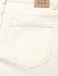 Mid-Waist Straight-Leg Jeans - Straight jeans