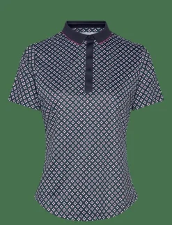 Mini Geo Floral Polo - Pikéer