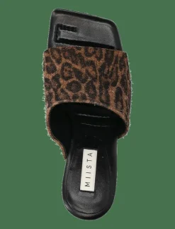 Miri Animal Print Mules Sandals - Sandaler