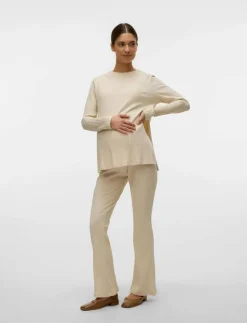 MLBEYSA FLARED JRS PANTS 2F - Utsvängda byxor