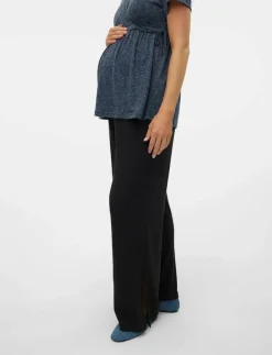 MLFREDERIKKE WIDE SLIT JRS PANTS HW - Joggers