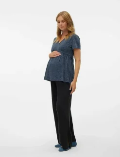 MLFREDERIKKE WIDE SLIT JRS PANTS HW - Joggers