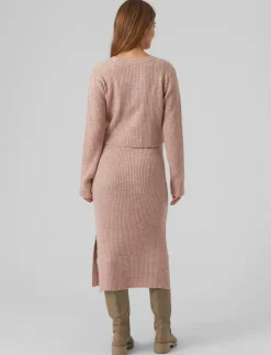 MLISLA KNIT MIDI SKIRT HW - Midi kjolar