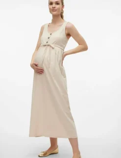 MLIVY LIA SL JRS ANKLE DRESS 2F NOOS - Midiklänningar