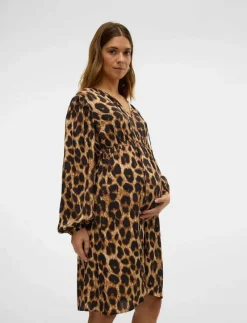 MLNALENE LS WO DRESS ABK - Midiklänningar