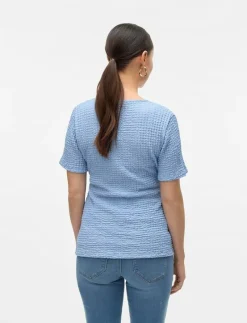 MLNOVA TESS SS JRS TOP 2F - Kortärmade blusar