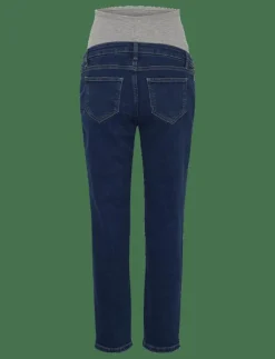 MLOLIVIA DB REGULAR ANKLE JEANS - Straight jeans