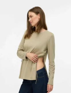 MLRINA VITA LS JRS TOP 2F - Långärmade toppar