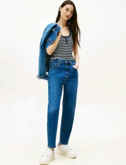 MOM JEAN UH TPR BI0152 CO - Mom jeans
